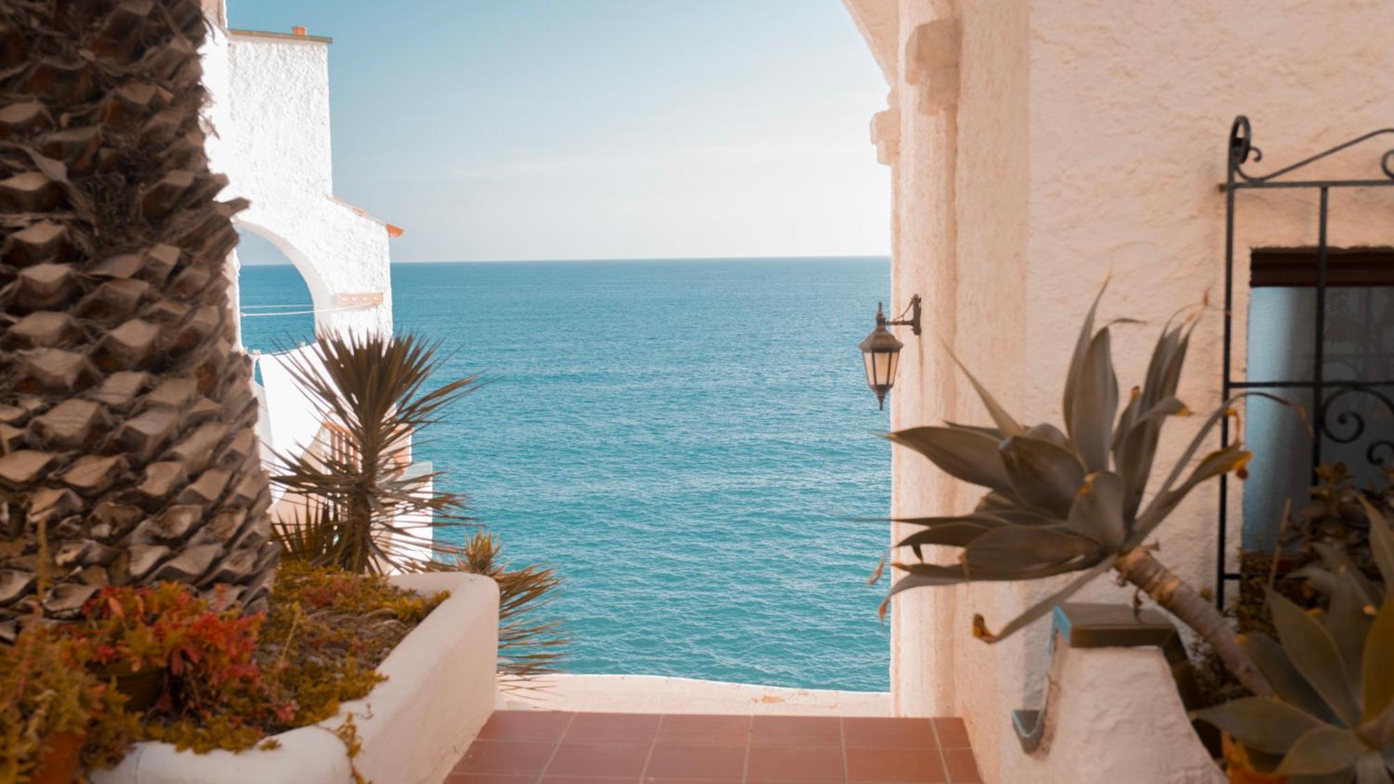 Ferienwohnung Apto 1ª Linea De Mar Con Vistas A Sitges Exterior foto