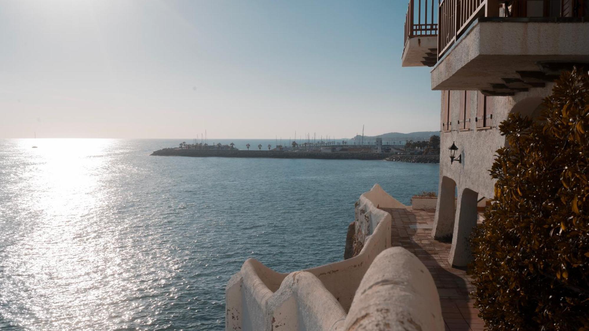 Ferienwohnung Apto 1ª Linea De Mar Con Vistas A Sitges Exterior foto